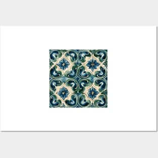 Italian Majolica Tile 25 Posters and Art